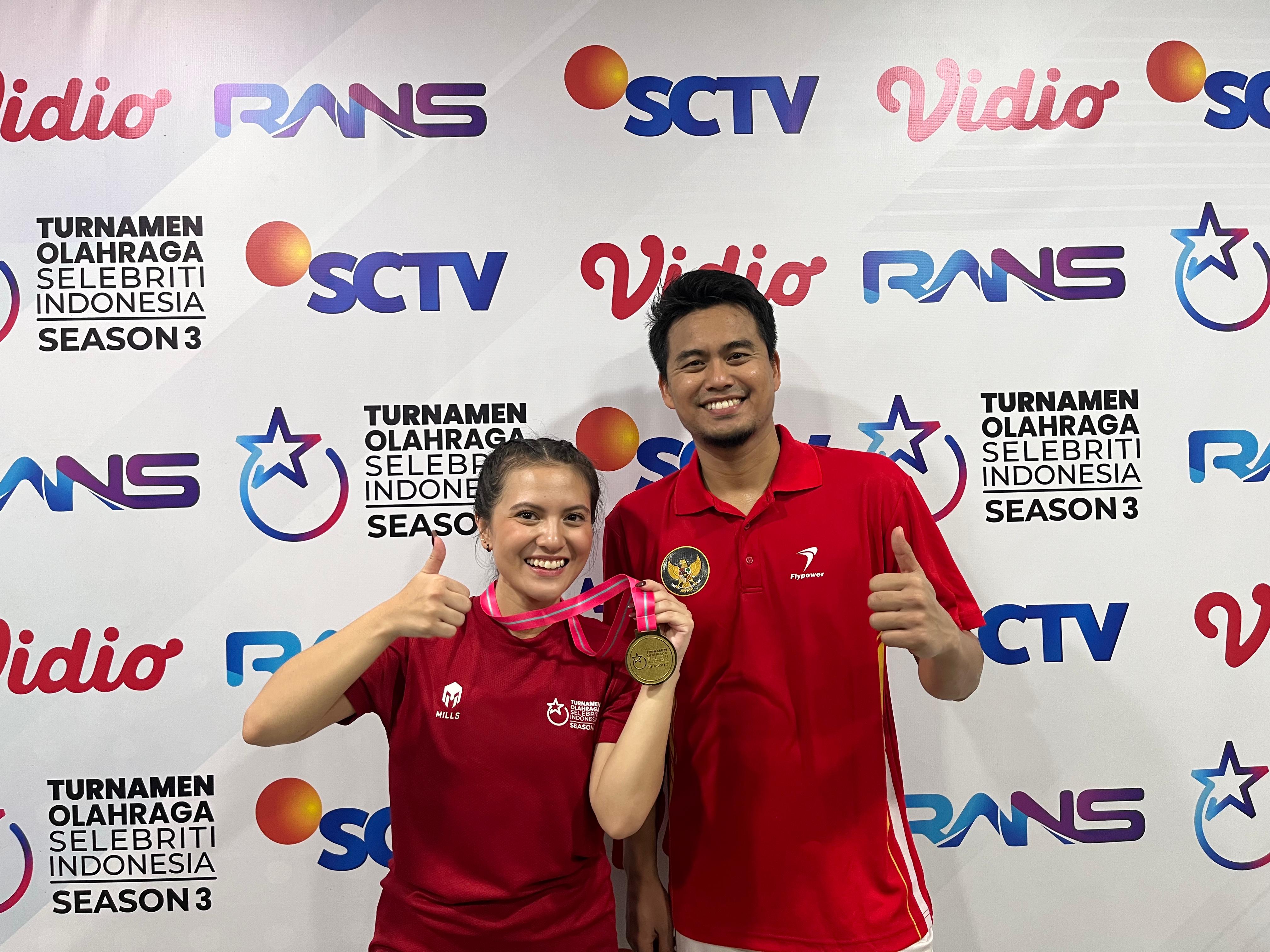 Marsha Aruan dan Tontowi Ahmad Juarai Bulu Tangkis Ganda Campuran di TOSI Season 3
