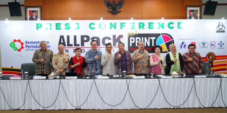Wow! All Pack & All Print Indonesia 2024, Hadirkan 1.500 Perusahaan Industri Kemasan dan Percetakan Lokal hingga Internasional