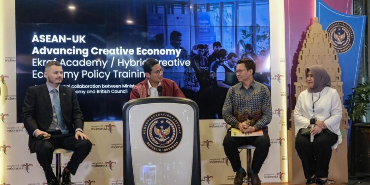 Menuju Sertifikasi Global, Kemenparekraf Bareng British Council Gulirkan Ekraf Academy 2024