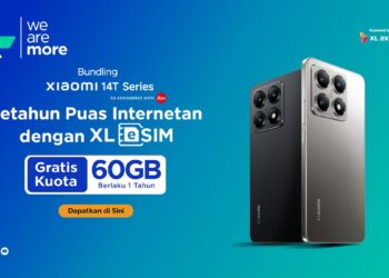 Catat! XL Axiata Gandeng Xiaomi 14T Series Hadirkan Bundling eSIM Prepaid