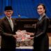 Sandiaga Uno Sertijab Menteri Pariwisata ke Widiyanti Putri Wardhana dan Menteri Ekonomi Kreatif Teuku Rifki Harsya