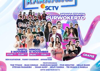 Karnaval SCTV Kembali Hibur Warga Purwokerto, Ada Bian Gindas, Stevan Pasaribu, Kuburan Band, hingga Bintang Sinetron SCTV