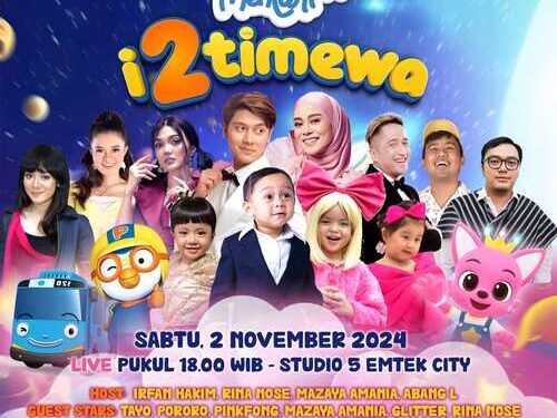 Lesti Kejora, Abang L, Rizky Billar hingga Maskot Kartun Ternama Meriahkan HUT ke-2 MentariTV