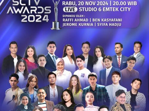 SCTV Awards 2024 Usung Tema The Battle of Love, Hadirkan Persaingan di 12 Kategori Paling Ngetop