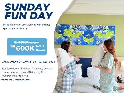 “Sunday Fun-Day” Akhir Pekan Lebih Hemat dan Menyenangkan Hanya di Holiday Inn Express