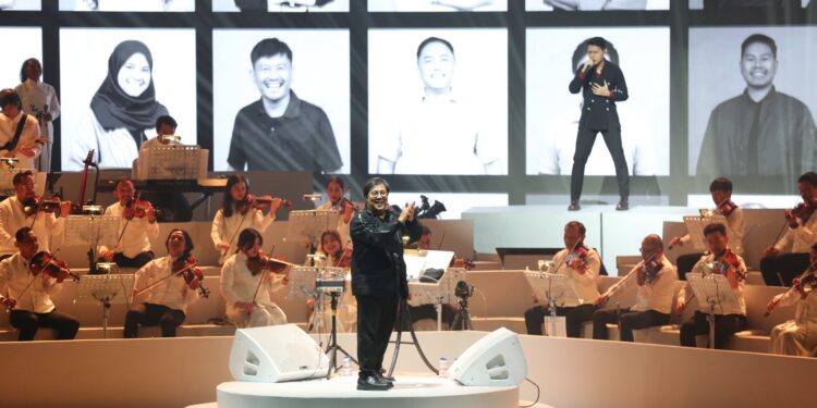 Megahnya, Konser Smartfren Malam 100 Cinta di JIExpo Theatre