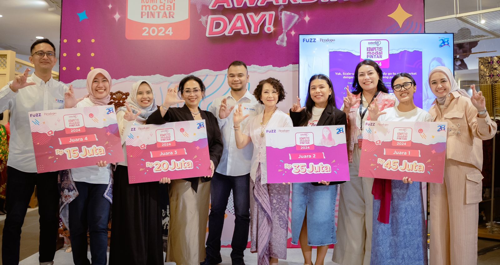 Sisternet Gandeng Pendopo Gelar Kompetisi Modal Pintar 2024