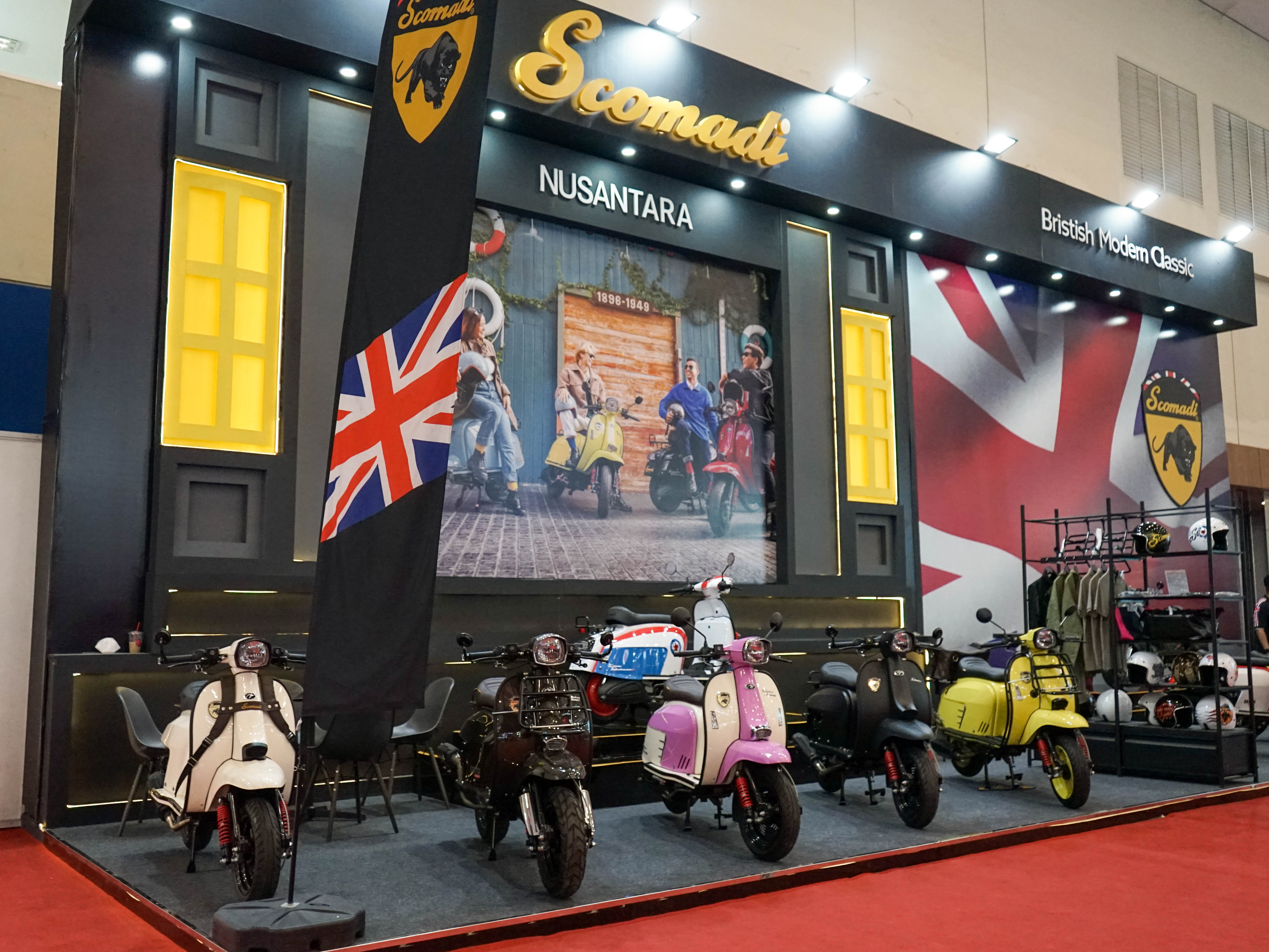 Perdana Scomadi Unjuk Karya di Gaikindo Jakarta Auto Week 2024, Hadirkan 12 Model Andalannya