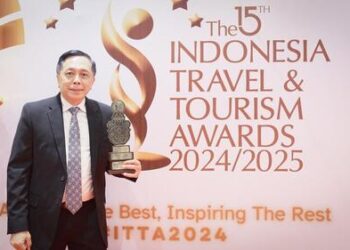 Founder & CEO MORA Group, Andhy Irawan, Raih Penghargaan di 15th Indonesia Travel and Tourism Awards