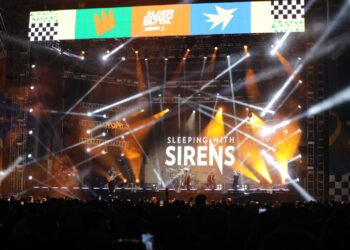 Sleeping with Sirens Bikin ‘Gemuruh’ Everblast Festival 2024