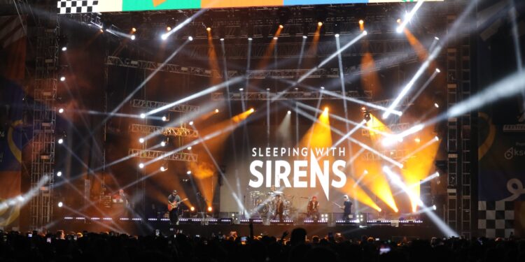 Sleeping with Sirens Bikin ‘Gemuruh’ Everblast Festival 2024