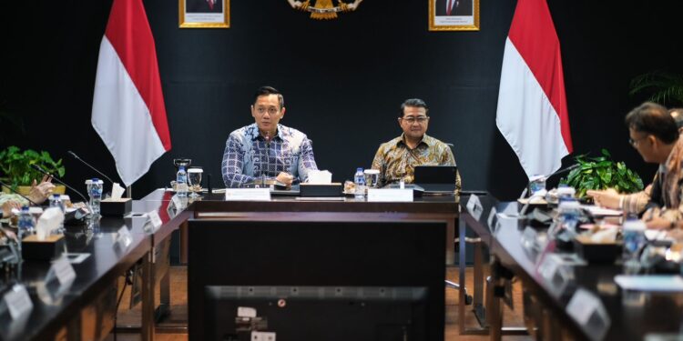 Menekraf Temui Menko IPK AHY, Ini yang Dibahas