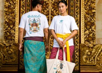 Gaet Seniman Lokal, Desain adidas Originals SS25 Usung Keindahan Pulau Bali