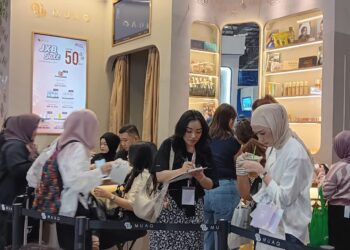 Ada di Jakarta X Beauty 2024, Produk MUAQ Beauty Diserbu Pengunjung