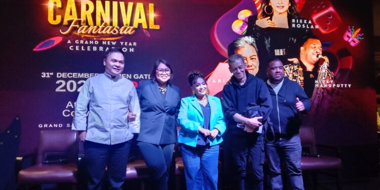 Hotel Grand Sahid Jaya Jakarta Sambut Tahun Baru 2025 Persembahkan Carnival Fantasia, Ada Rieke Roslan Fariz RM hingga Nicky Manuputty