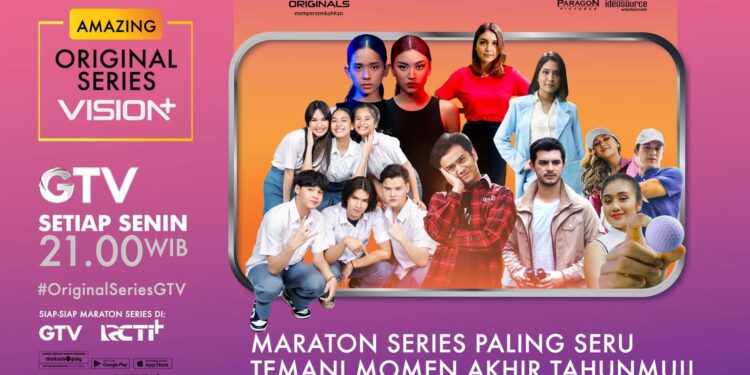 Amazing Series Vision+ GTV, Sajikan Skripsick hingga Temen Ngekost Gantikan Catatan Akhir Sekolah-The Series