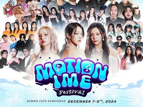 Ini Jadwal dan Line Up Lengkap Motion Ime Festival, 7-8 Desember 2024 di Gambir Expo