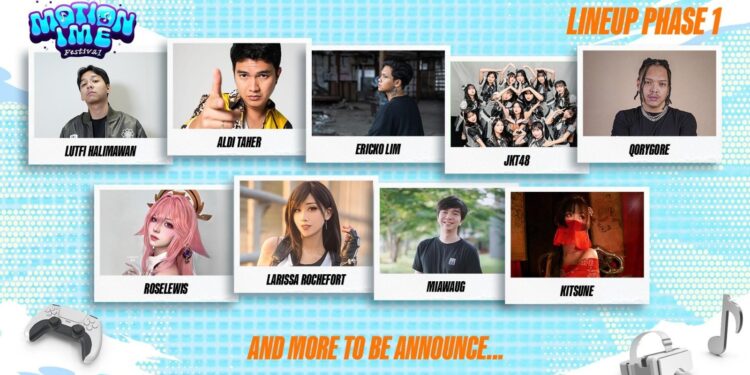 Motion IME Festival 2024 di Gambir Expo, Ada VIVIZ, JKT48, Juicy Luicy, hingga Aldi Taher, Catat Tanggal Mainnya