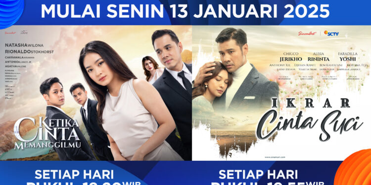 Chicco Jerikho dan Natasha Wilona Bintangi Sinetron Terbaru SCTV