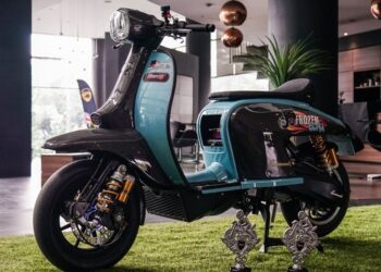 Scomadi Technica 150i Racing Jawara di Ajang Balap Bodisa Dragbike