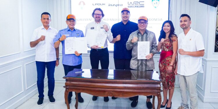 Tandatangani MoU Terms Event Reference, World Rally Championship 2026 Siap Digelar di Indonesia