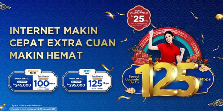 First Media Rayakan Tahun Baru Imlek Tawarkan Promo Extra Cuan