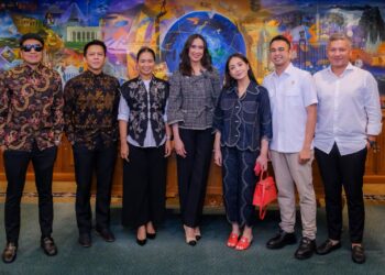 Menpar Widiyanti Bertemu Raffi Ahmad, Ariel Noah, Desta hingga Gading Martin, Ini yang Dibahas