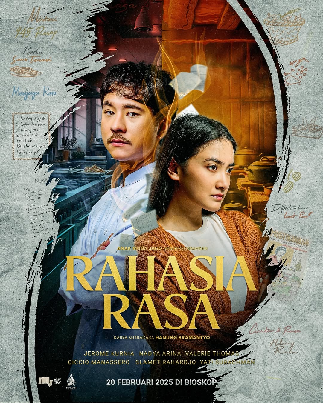 Film Rahasia Rasa Karya Hanung Bramantyo Sajikan Keajaiban Kuliner Nusantara