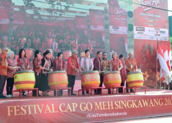 Wapres Gibran Hadiri Festival Cap Go Meh Singkawang 2025, Wamenekraf Irene; Wujud Perayaan Keragaman Tradisi, Budaya dan Toleransi