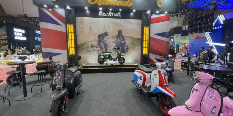 IIMS 2025, Scomadi Indonesia Perkenalkan 12 Skuter Andalannya