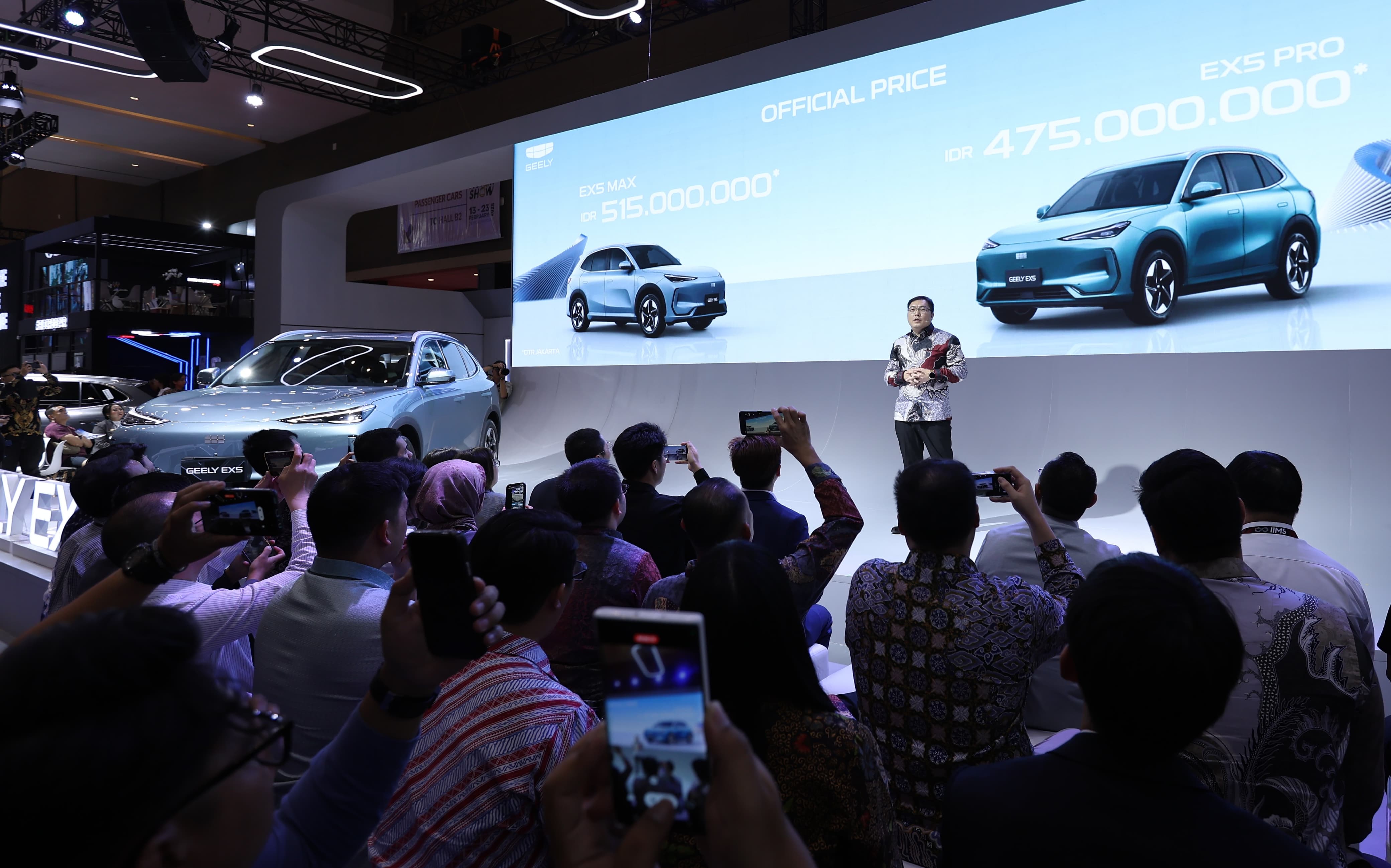 Geely EX5 Sasar Urban dan Suburban Umumkan Harga Resminya di IIMS 2025