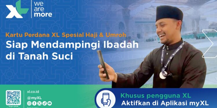 Paket Umroh Plus XL Axiata: Mudahkan Berkomunikasi dengan Keluarga