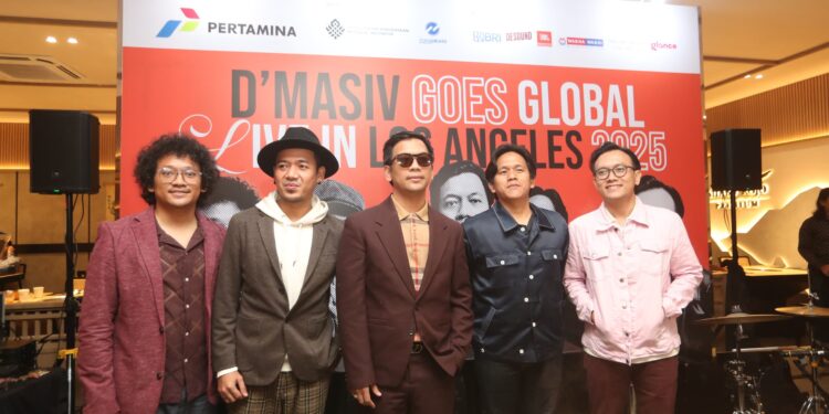d’Masiv Bakal Unjuk Karya di MUSEXPO 2025 Los Angeles, Amerika, Ini Targetnya