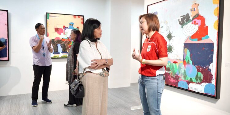 Pameran Seni Meiro Collection, ‘Untold Stories’ Wamenekraf: Harap Seni Jadi Pemicu Ekraf