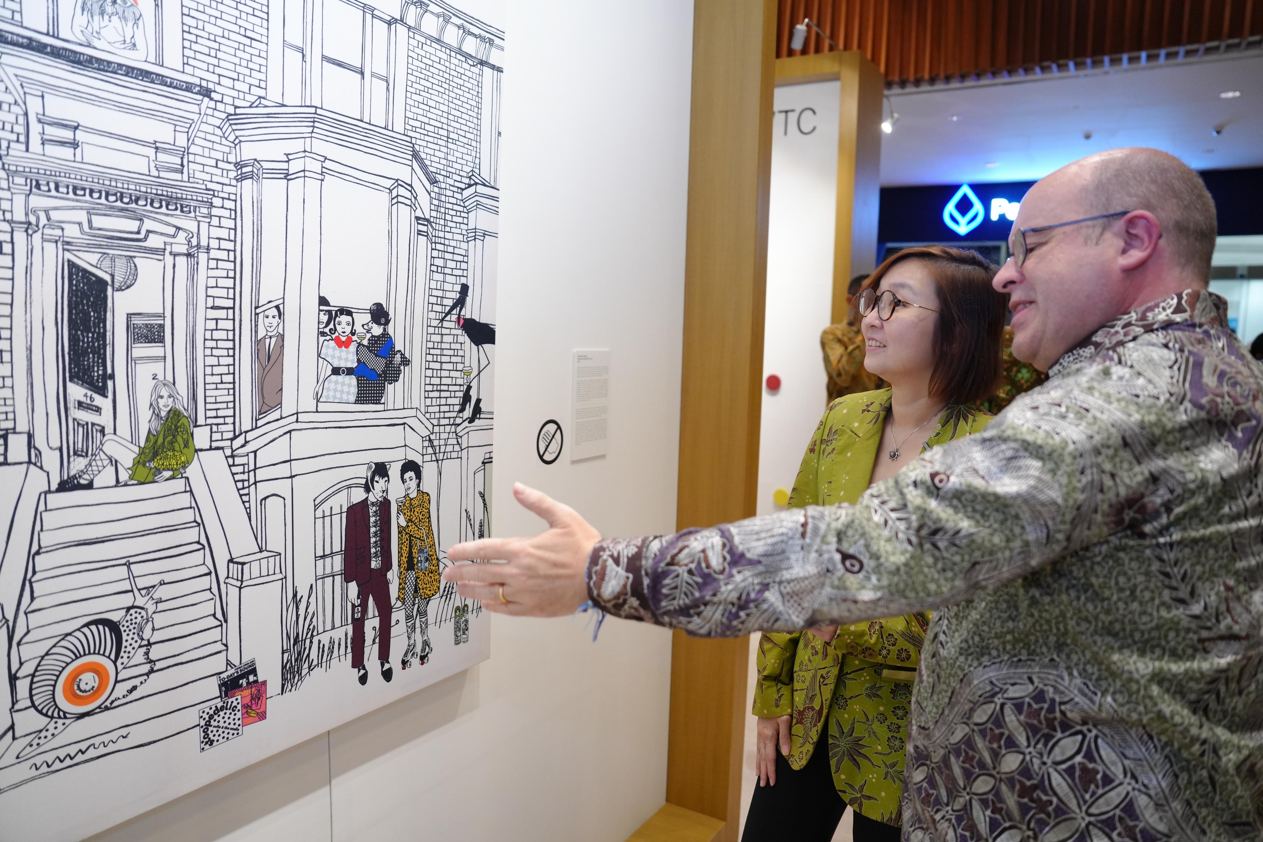 Pameran Seni “Ireland’s Eye: An Exhibition of New Art from Ireland” Unjuk Karya Kolaborasi Seniman Indonesia dan Irlandia 