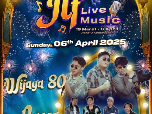 Wijaya 80 Siap Temani Pengunjung di Malam Penutupan Jakarta Lebaran Fair 2025
