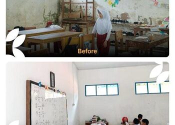 InJourney Hospitality Peduli Pendidikan Berkualitas Renovasi SDN Tenjolaut Sukabumi