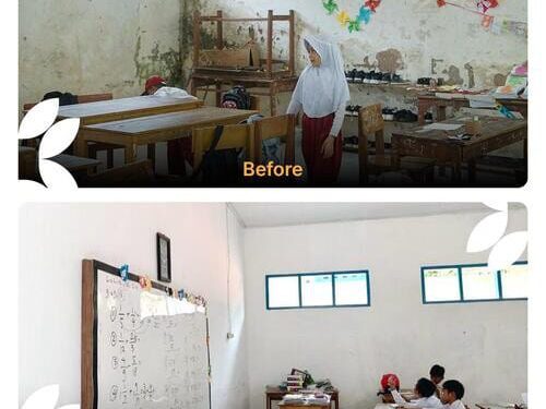 InJourney Hospitality Peduli Pendidikan Berkualitas Renovasi SDN Tenjolaut Sukabumi