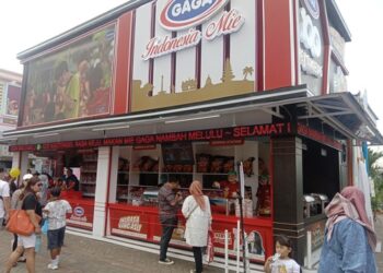 Mie Gaga Super Tumpah Jadi Pelepas Lapar di JLF 2025