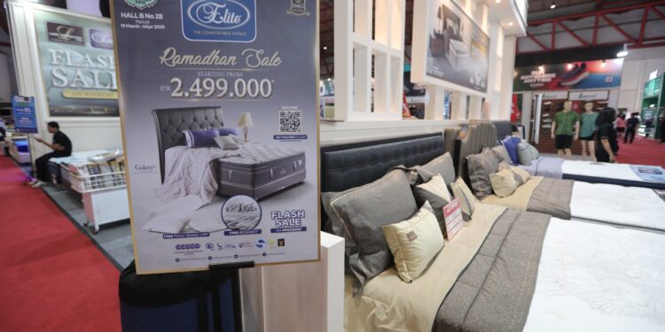 Spring Bed Berkualitas dan Bermerek Berdiskon ‘Wah’ Lengkap Tersaji di Jakarta Lebaran Fair 2025