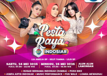 Pesta Raya Indosiar Gelar Pertama Kali di Lamongan