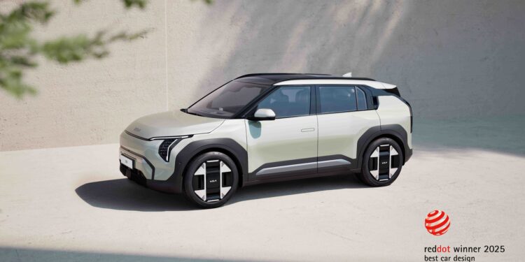 Kia EV3 Sabet Penghargaan Best of the Best di Red Dot Award: Product Design 2025