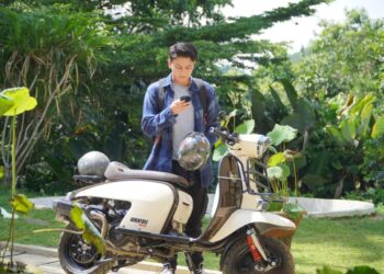 Scomadi Technica 200i Adventure ‘Mejeng’ di Drama Komedi Sugar Daddy The Series