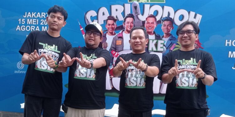 Konser 25 Tahun Berkarya, Wali Cari Jodoh di Lima Negara Asia