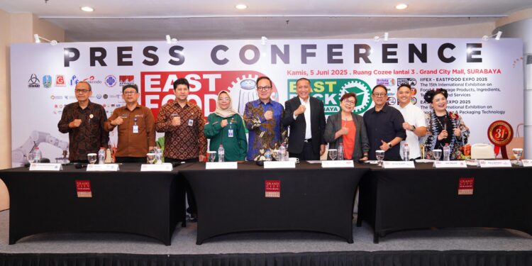 Pameran Eastfood (IIFEX) & Eastpack Surabaya 2025, Unjuk Inovasi Terkini Industri Makanan dan Minuman