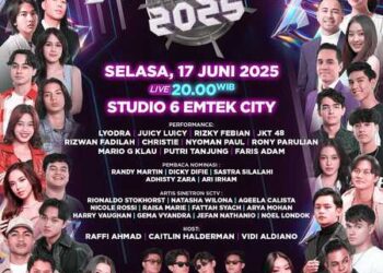 SCTV Music Awards 2025, Rayakan Musik Nostalgia, Sajikan Kategori Terbaru, Lagu Remake Paling Ngetop
