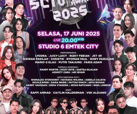 SCTV Music Awards 2025, Rayakan Musik Nostalgia, Sajikan Kategori Terbaru, Lagu Remake Paling Ngetop