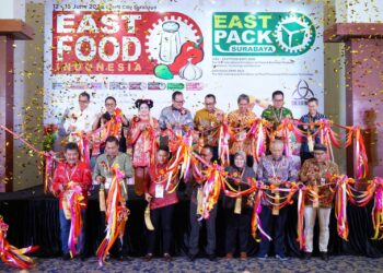 Pameran EastFood (IIFEX) & EastPack 2025, Tegaskan Posisi Surabaya Kian Strategis di Industri Makanan dan Kemasan Regional