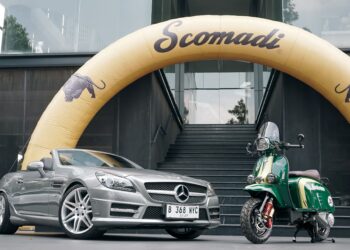 Komunitas Mercedes Coupe dan Cabrio Jalin Kebersamaan Kunjungi Scomadi Indonesia
