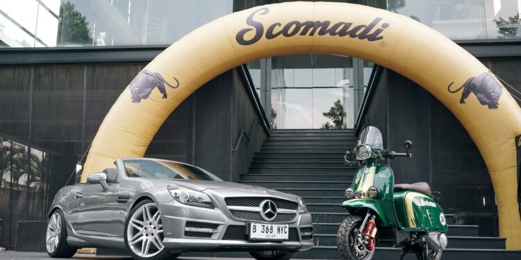 Komunitas Mercedes Coupe dan Cabrio Jalin Kebersamaan Kunjungi Scomadi Indonesia